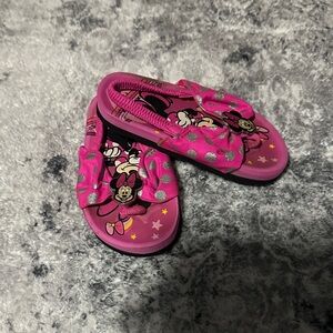 Pink Kids Shoes with Cartoon Design